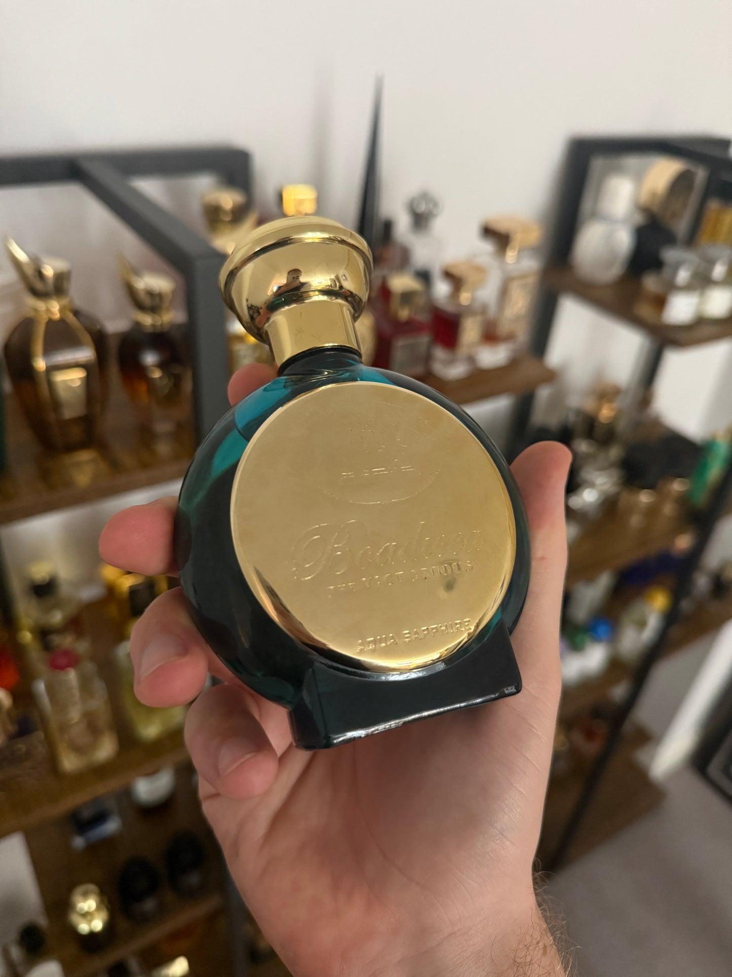 Boadicea the Victorious Aqua Sapphire